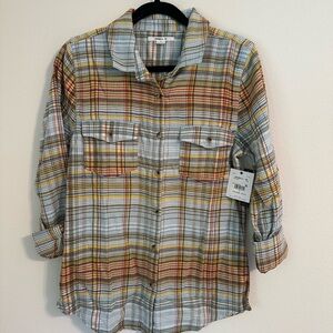 O’NEILL Nash Flannel Shirt Size Small NWT
